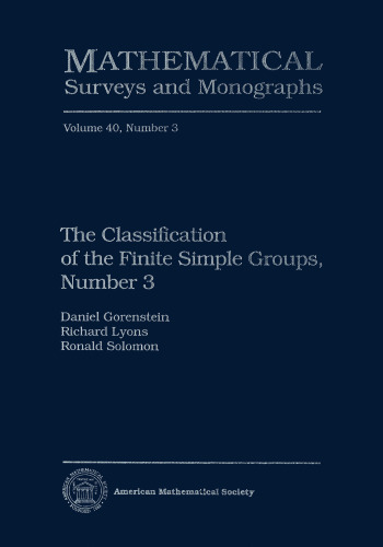 40, No 1 
The Classification of the Finite Simple Groups