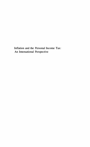 Inflation and the Personal Income Tax: An International Perspective