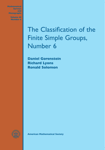 The Classification of the Finite Simple Groups, Number 6, Part IV: The Special Odd Case
