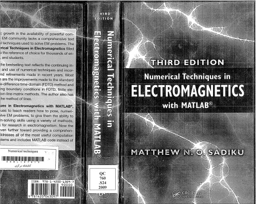 Numerical Techniques in Electromagnetics with MATLAB, Third Edition
