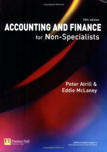 Accounting and finance for non-specialists