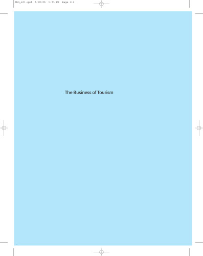 The business of tourism