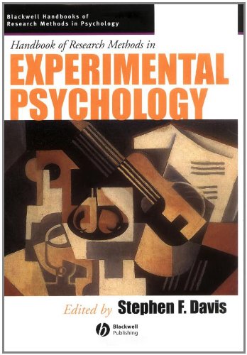 Handbook of research methods in experimental psychology