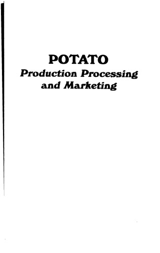 Potato production, processing and marketing