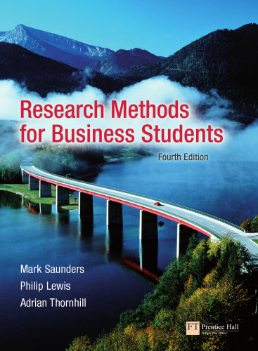 Research methods for business students