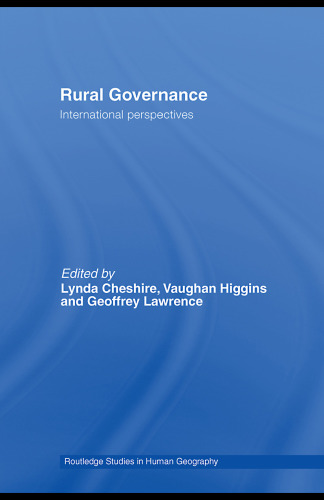 Rural governance : international perspectives