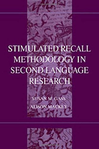 Stimulated recall methodology in second language research