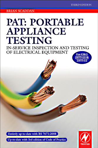 PAT : portable appliance testing : in-service inspection and testing of electrical equipment