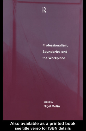 Professionalism, boundaries and the workplace