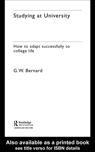 Studying at university : how to adapt successfully to college life