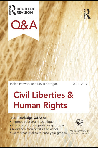 Civil liberties & human rights 2011-2012