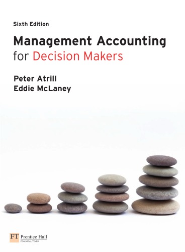 Management accounting for decision makers