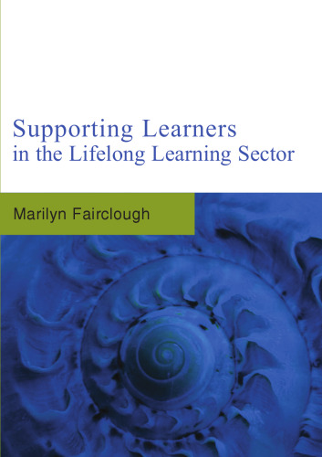Supporting learners in the lifelong learning sector