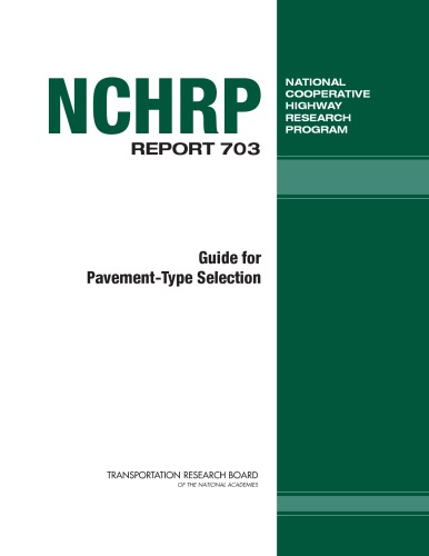 Guide for pavement-type selection