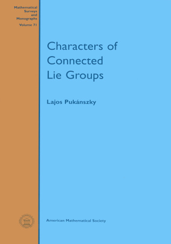 Characters of Connected Lie Groups