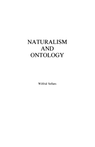 Naturalism and Ontology