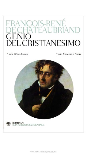 Genio del cristianesimo. Testo francese a fronte