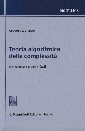 Teoria algoritmica della complessità
