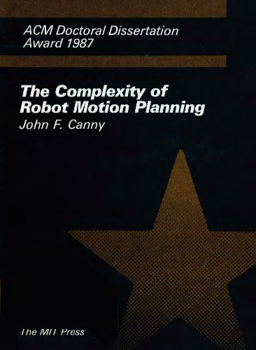 Complexity of Robot Motion Planning