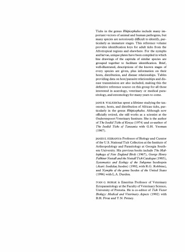 The Genus Rhipicephalus