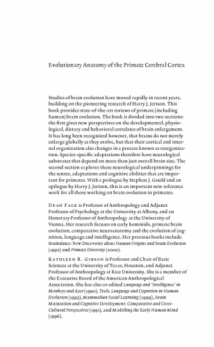 Evolutionary Anatomy of the Primate Cerebral Cortex