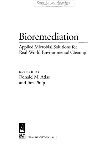 Bioremediation - Applied Microbial Solutions for Real-World Environmental Cleanup