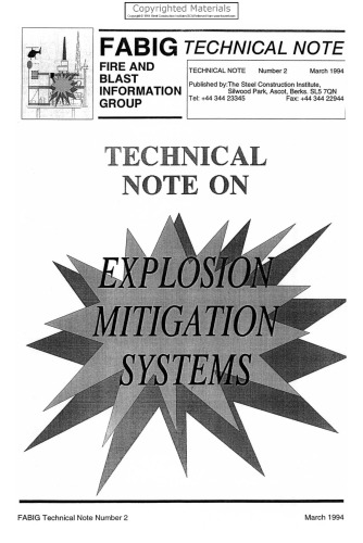 Explosion Mitigation Systems