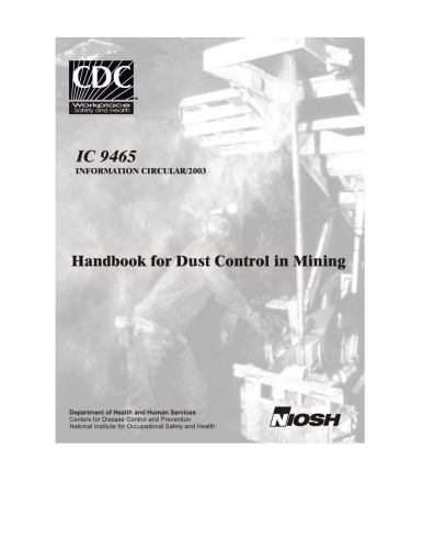 Handbook for Dust Control in Mining