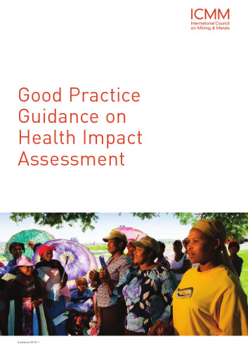 Good Practice Guidance on Health Impact Assessment