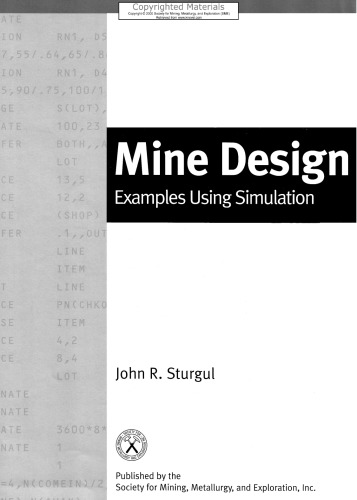Mine Design - Examples Using Simulation