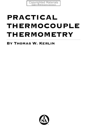 Practical Thermocouple Thermometry