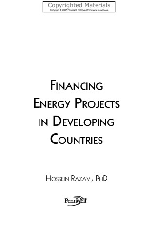 Financing Energy Projects in Developing Countries