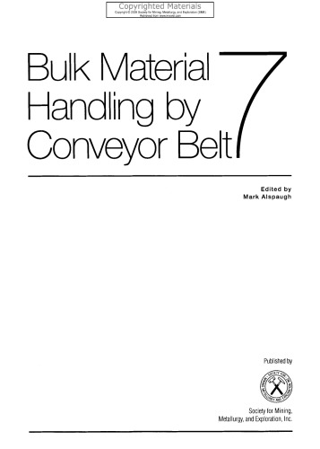 Bulk Material Handling by Conveyor Belt 7