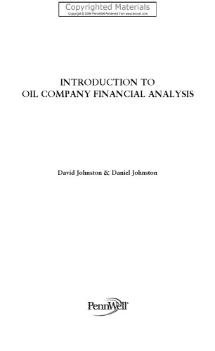 Introduction to Oil Company Financial Analysis