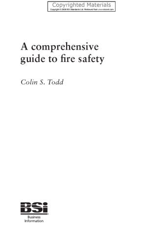 Comprehensive Guide to Fire Safety