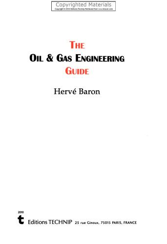 Oil and Gas Engineering Guide