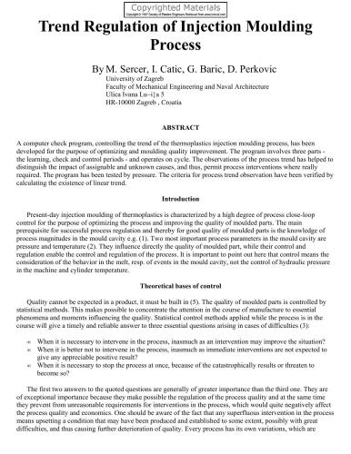 ANTEC 1997 Plastics: Plastics Saving Planet Earth, Volume 1: Processing