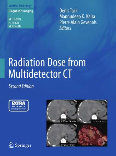 Radiation Dose from Multidetector CT