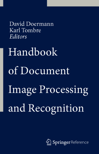 Handbook of Document Image Processing and Recognition