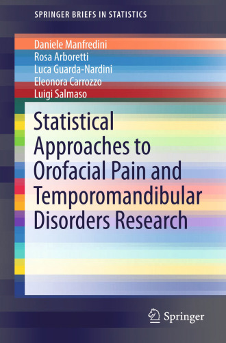 Statistical Approaches to Orofacial Pain and Temporomandibular Disorders Research