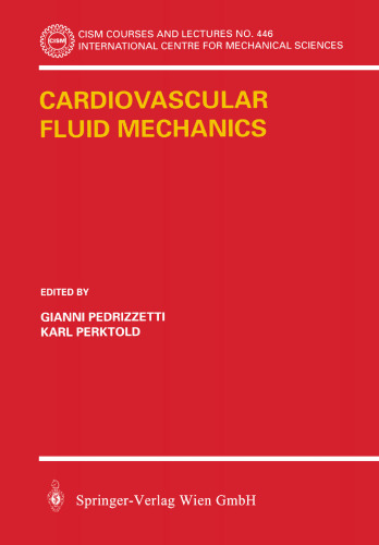 Cardiovascular Fluid Mechanics