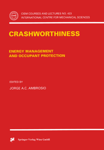 Crashworthiness: Energy Management and Occupant Protection