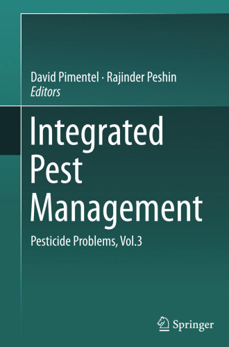 Integrated Pest Management: Pesticide Problems, Vol.3