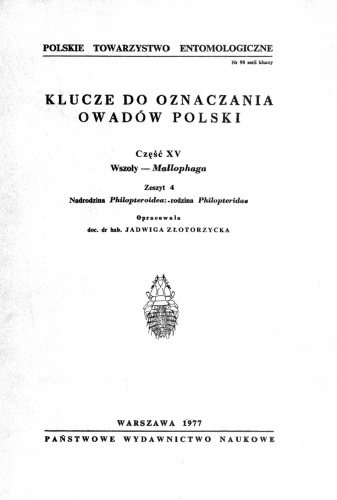 Część XV - Mallophaga 4