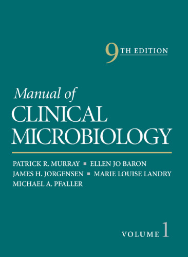 Manual of clinical microbiology