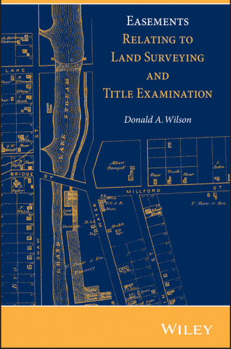 Easements relating to land surveying and title examination