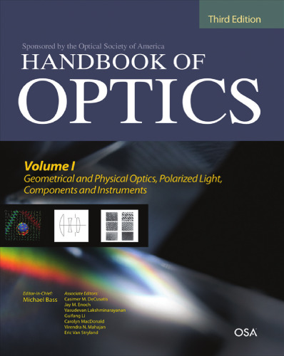 Handbook of optics
