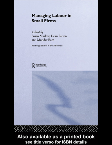 Managing labour in small firms