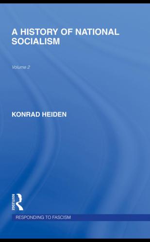 A history of national socialism