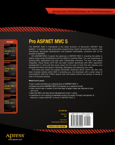 Pro ASP.NET MVC 5